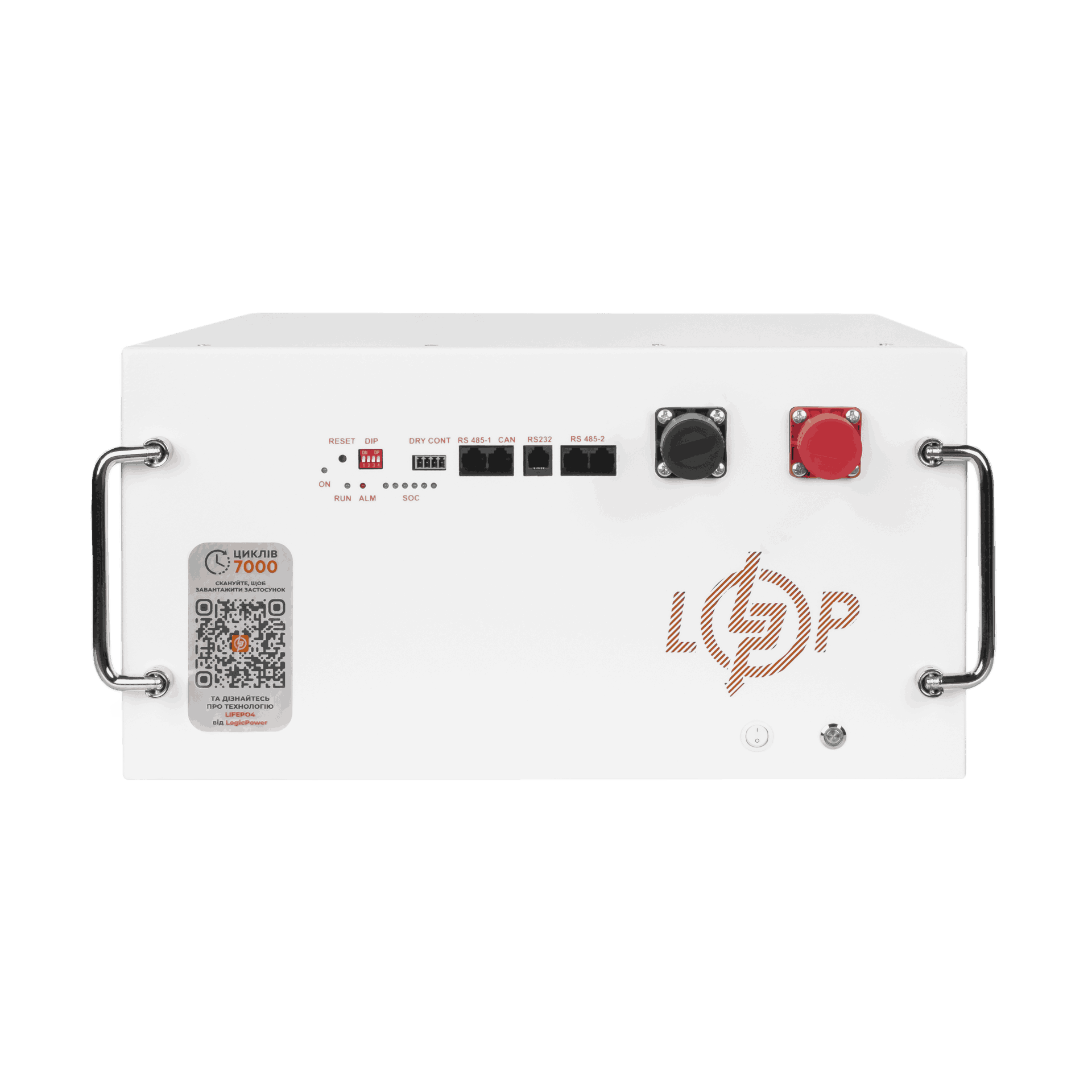 Акумулятор LP LP LiFePO4 51,2V - 230 Ah (11776Wh) (BMS JK 200A/100A) RM RS485/CAN WH